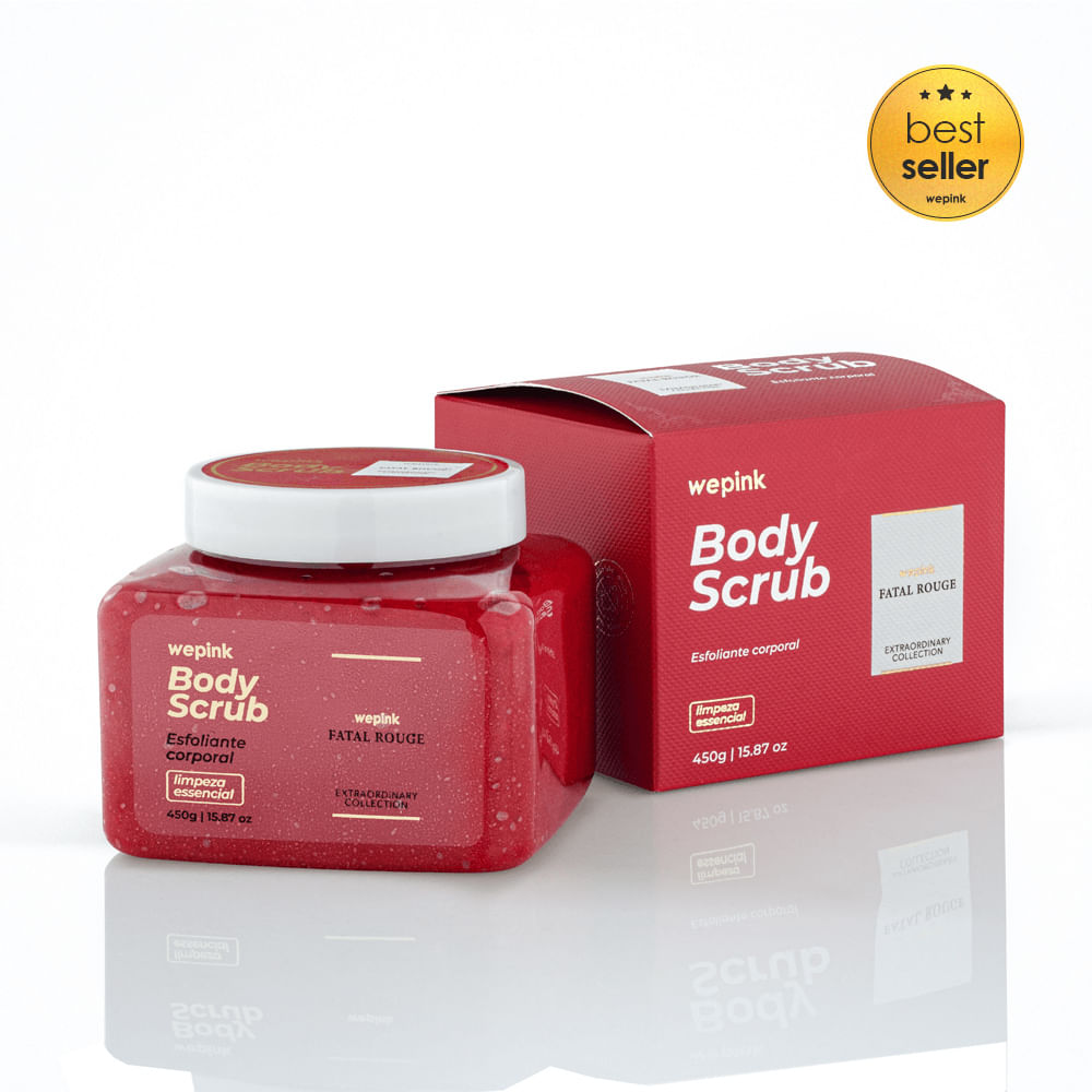 Body Scrub Fatal Rouge Esfoliante Corporal 450gr